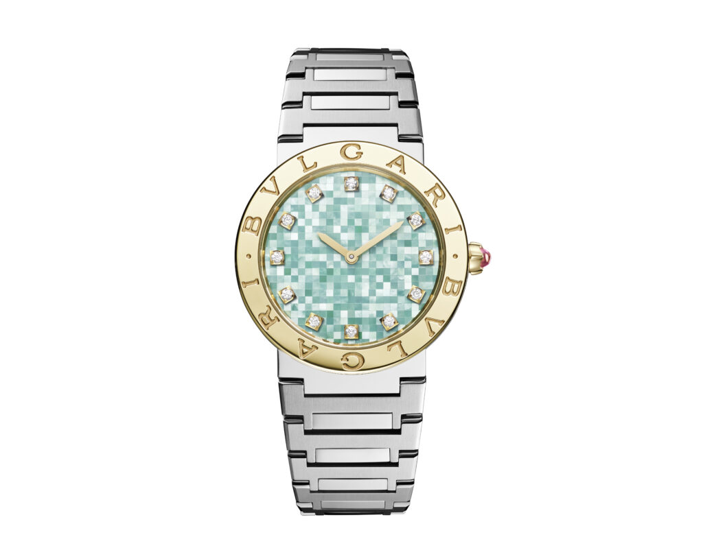 Bvlgari Bvlgari Roman Summer : la nacre en marqueterie 32 Bvlgari 2026 Bvlgari Bvlgari 104320 03