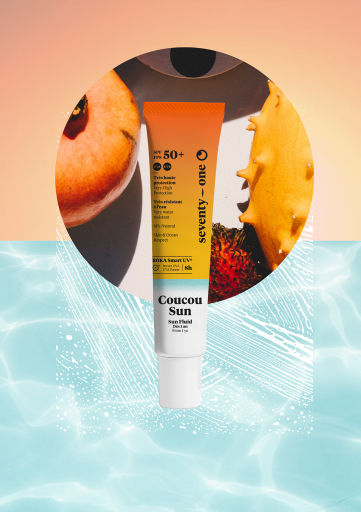 SeventyOne Percent, un format solaire nomade 28 COUCOU SUN SPF50 LIFESTYLE