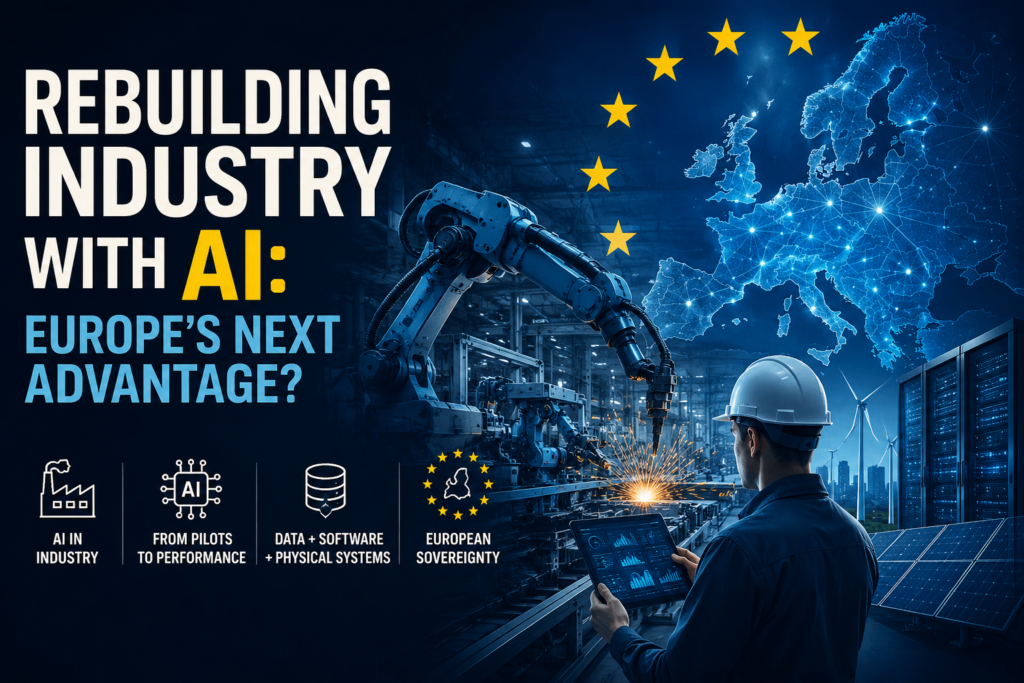 European industry doesn't need a ChatGPT. It needs a backbone. 26 ChatGPT Image Jun 22 2026 01 25 46 PM