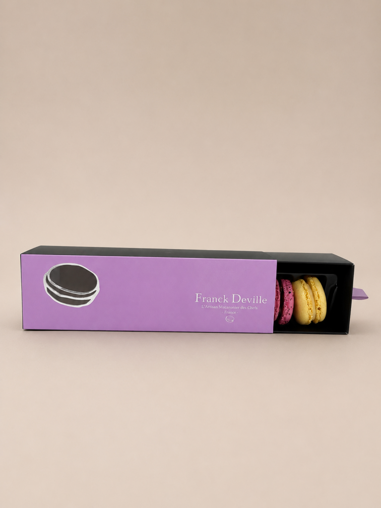 Un macaron français à la table de Westminster 25 Coffret6MacaronsFranckDeville