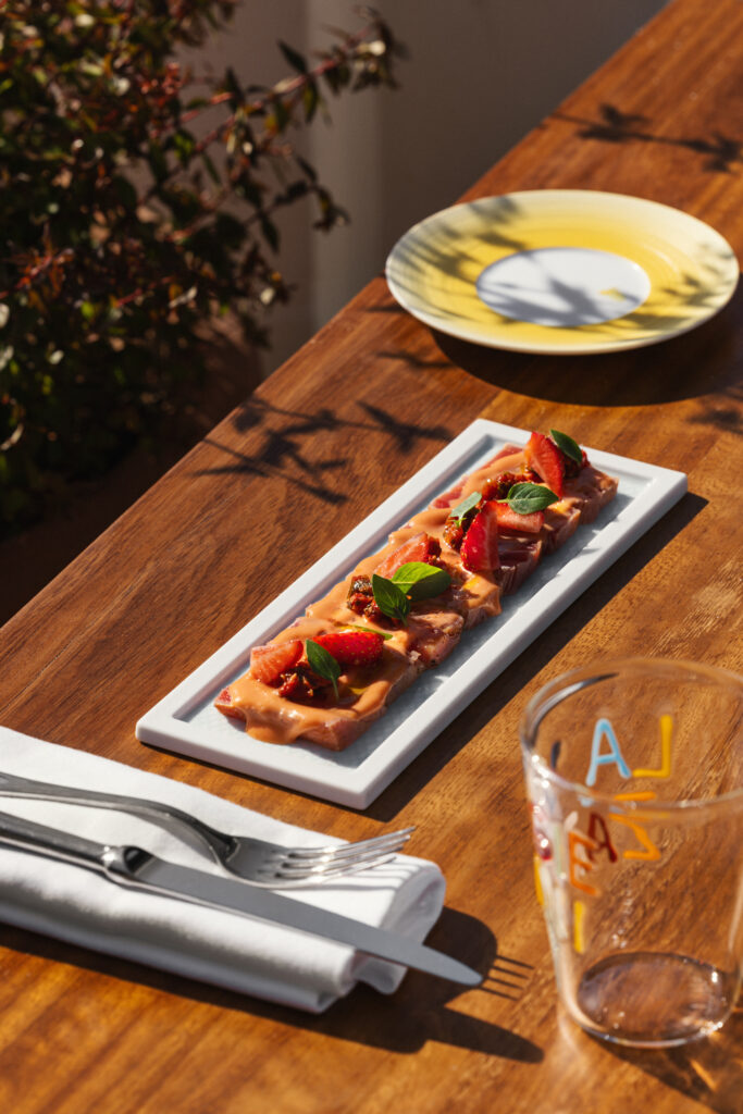La Vigie by Zanoni Monte-Carlo : Simone Zanoni investit une institution monégasque 33 Crudo de thon rouge frais et verjus La Vigie Zanoni Monte Carlo @Monte Carlo SBM