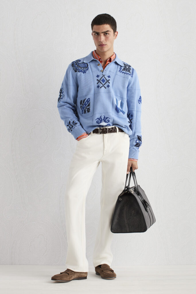 Etro, Resort 2027 : le cachemire comme langage qui se régénère 35 ETRO RESORT27 LOOK 11