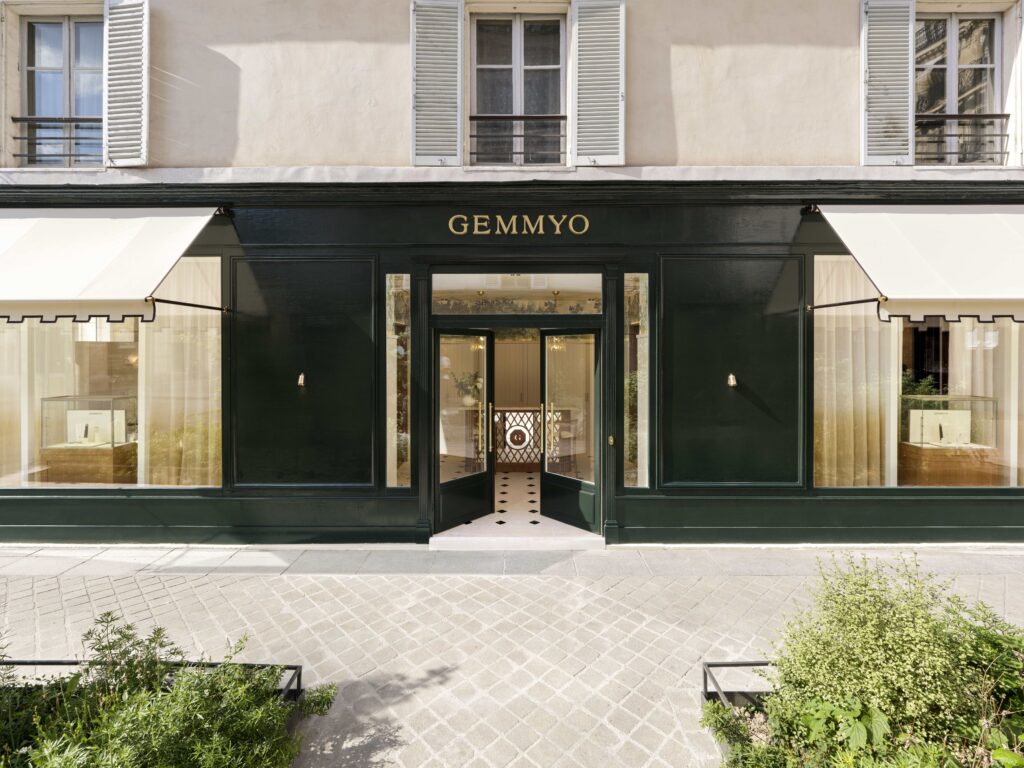 Gemmyo, quinze ans d’une Maison indépendante 25 Gemmyo Boutique Paris Rue de Seine Devanture