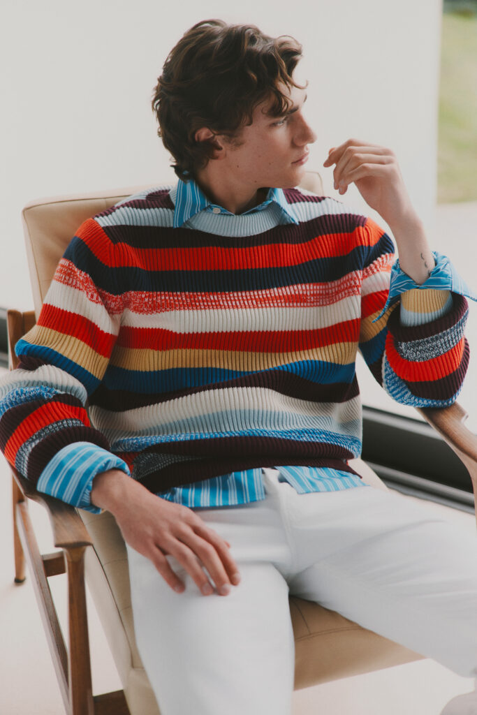 Chez Malo, l’été masculin se construit en maille 46 LOOK 56 5347