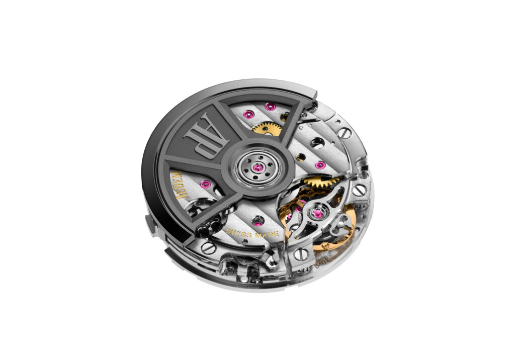 Audemars Piguet: The 37 mm Offshore Takes on Summer Colors 29 MVT 6401 masse 26430 BACK vue de trois quarts.DIGITAL