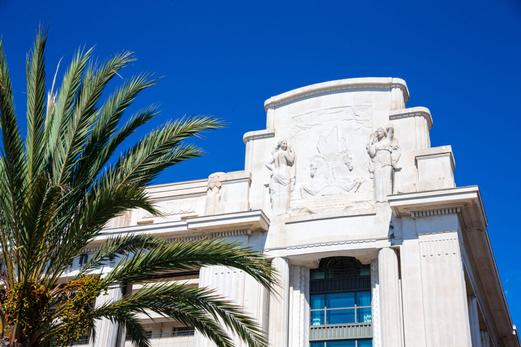 Hôtel Palais de la Méditerranée : le retour d’un manifeste Art Déco sur la Promenade des Anglais 25 NCEHR P0478 Facade Focus
