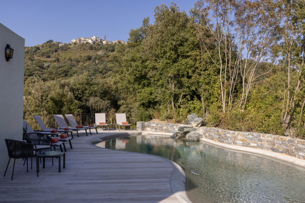 Domaine Santa Margherita: Corsica at Village Level 62 Piscine Ambiance 2 1