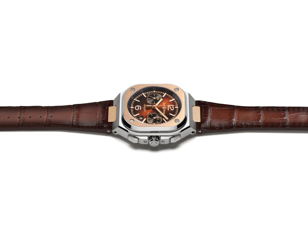 Bell & Ross and S.T. Dupont: When a Watch Becomes a Ritual Object 27 R11 BR 002 BR05 CHRONO DUPONT CUIR COUCHER 4 1