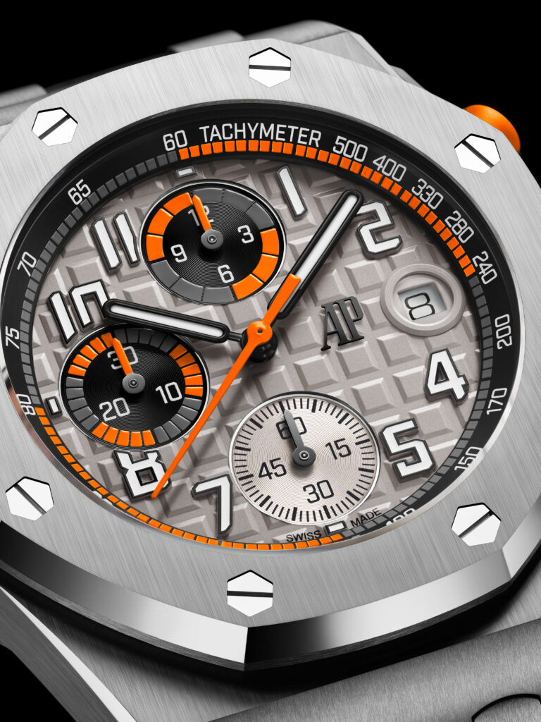 Audemars Piguet relance l’Offshore par la couleur 26 ROO 26238ST OO A001VE 01 closeup GP03.DIGITAL