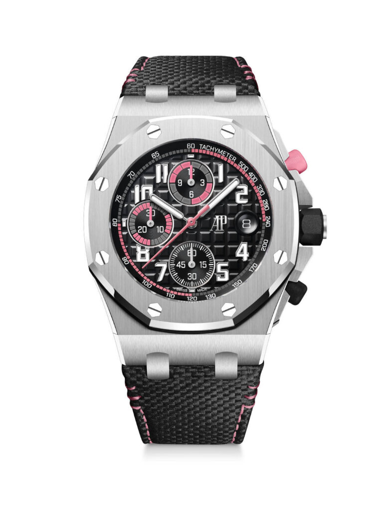 Audemars Piguet Royal Oak Offshore : liberté affirmée, couleurs vives 46 ROO 26238ST OO A001VE 02 SDT.Preview only do NOT use for communication