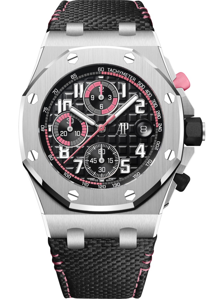 Audemars Piguet Royal Oak Offshore : liberté affirmée, couleurs vives 58 ROO 26238ST OO A001VE 02 SDT.ROO 26238ST OO A001VE 02 SDT