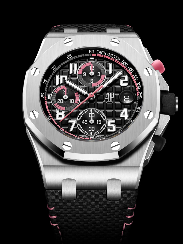 Audemars Piguet relance l’Offshore par la couleur 30 ROO 26238ST OO A001VE 02 closeup GP22.DIGITAL