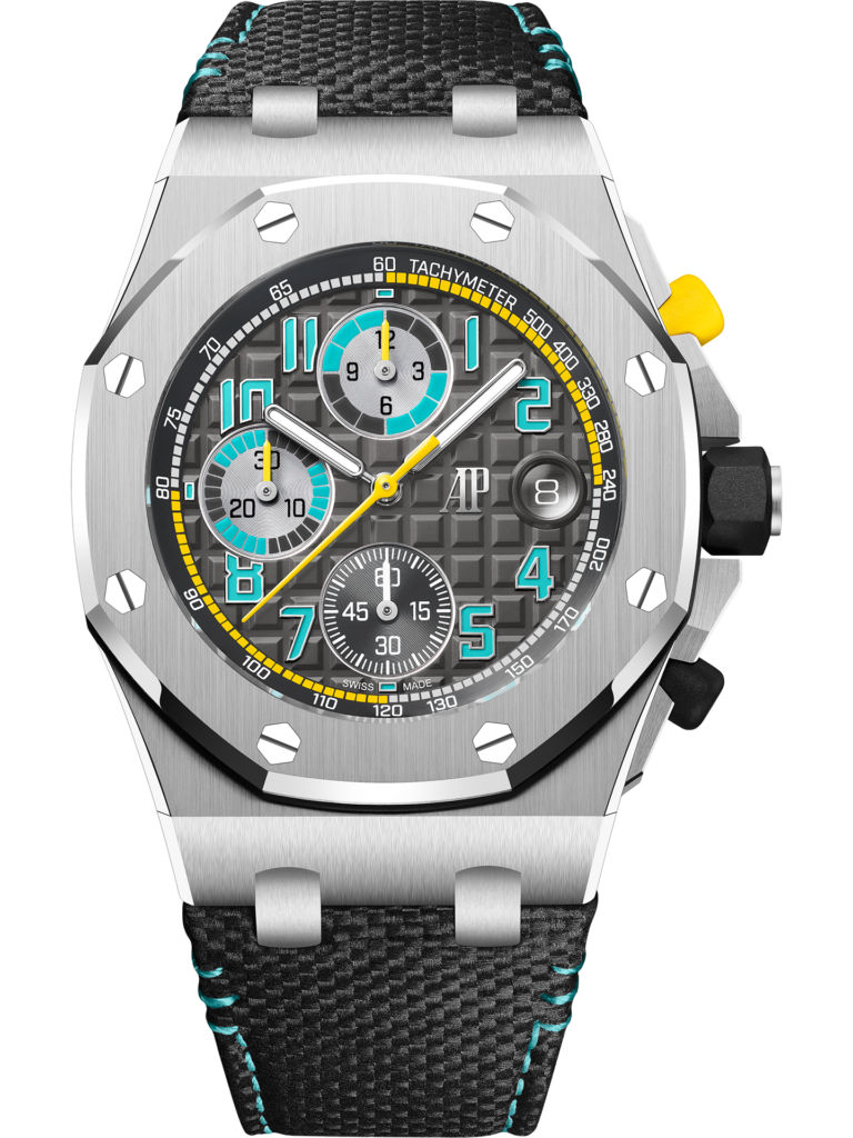 Audemars Piguet Royal Oak Offshore : liberté affirmée, couleurs vives 60 ROO 26238TI OO A001VE 01 SDT.ROO 26238TI OO A001VE 01 SDT