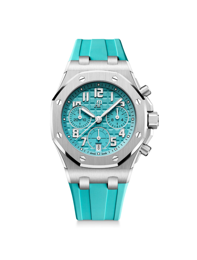 Audemars Piguet: The 37 mm Offshore Takes on Summer Colors 41 ROO 26430TI OO A358CA 01 SDT.DIGITAL