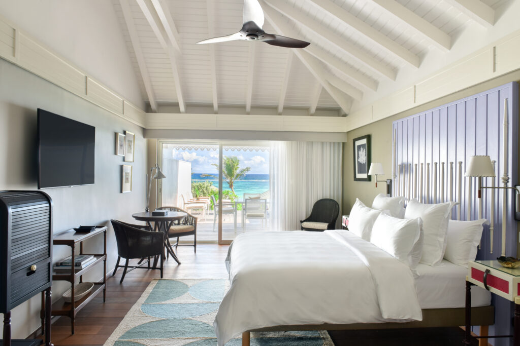 Rosewood Le Guanahani: Saint Barth that stands apart from the noise of the world 78 RWLGH accommodation oceancove room bedroom view