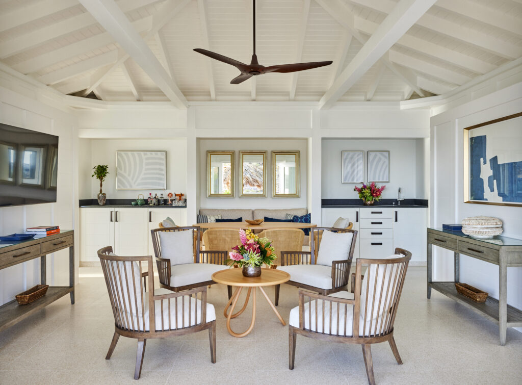Rosewood Le Guanahani: Saint Barth that stands apart from the noise of the world 58 RWLGH accommodations lagoonsuite livingroom