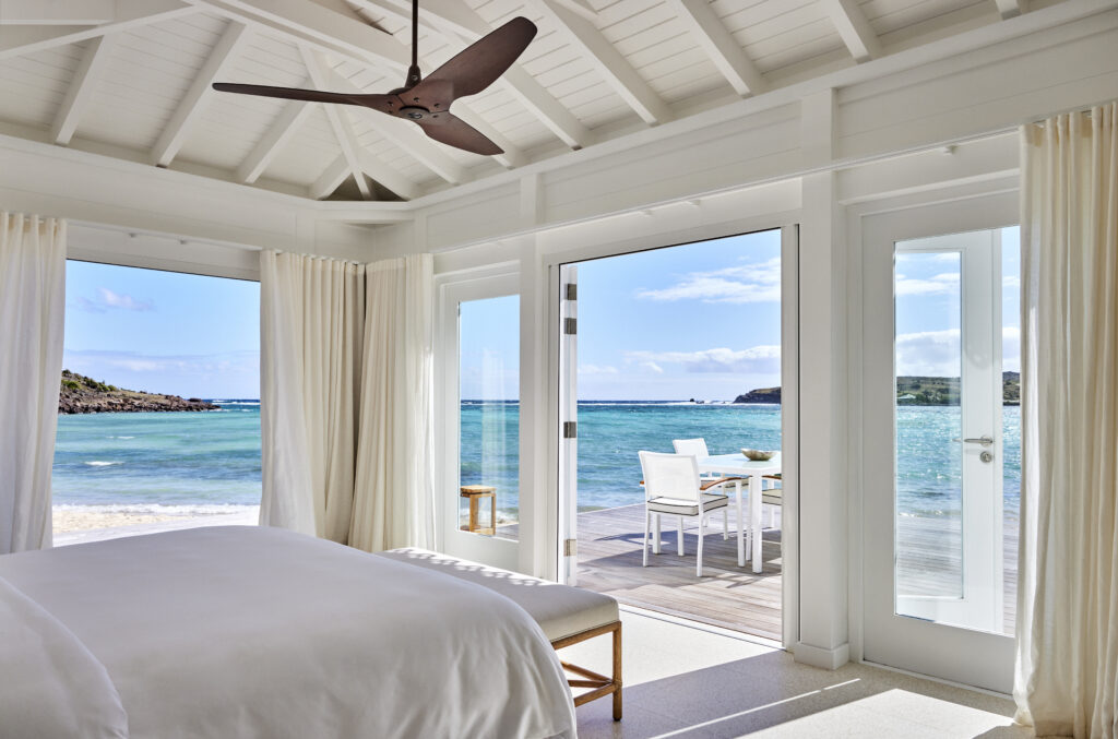 Rosewood Le Guanahani: Saint Barth that stands apart from the noise of the world 59 RWLGH accommodations lagoonsuite mainbedroom angle