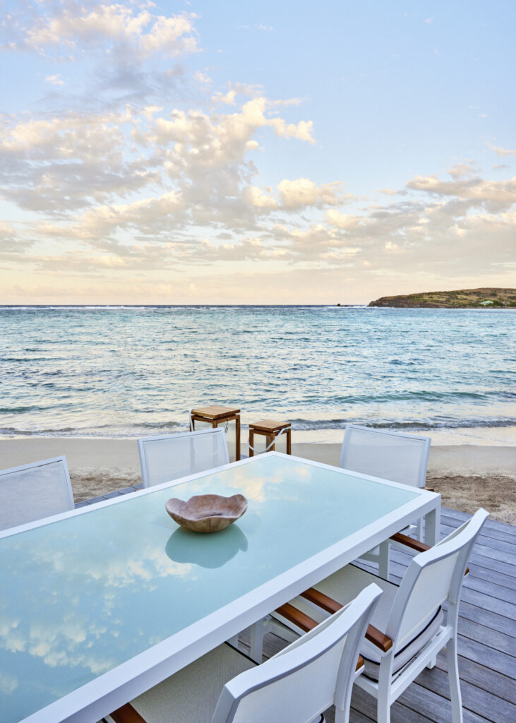 Rosewood Le Guanahani: Saint Barth that stands apart from the noise of the world 63 RWLHG accommodations lagoonsuite outdoortable view