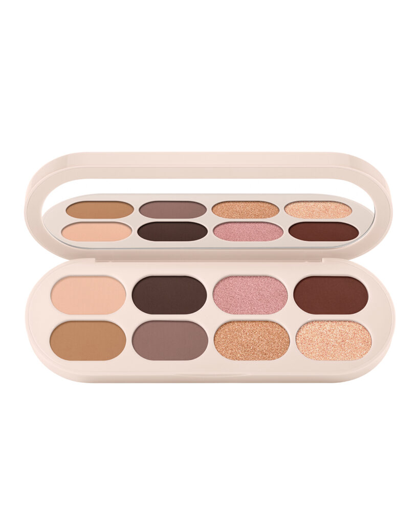 Rare Beauty, le regard en neutres essentiels 33 Rare Beauty ESSENTIAL NEUTRALS EYESHADOW PALETTE Open