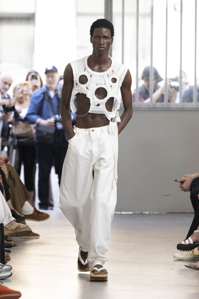 At Setchu, the Spring/Summer 2027 collection is woven like a fishing net 41 SETCHU SS27 ph GiovanniGiannoni 16