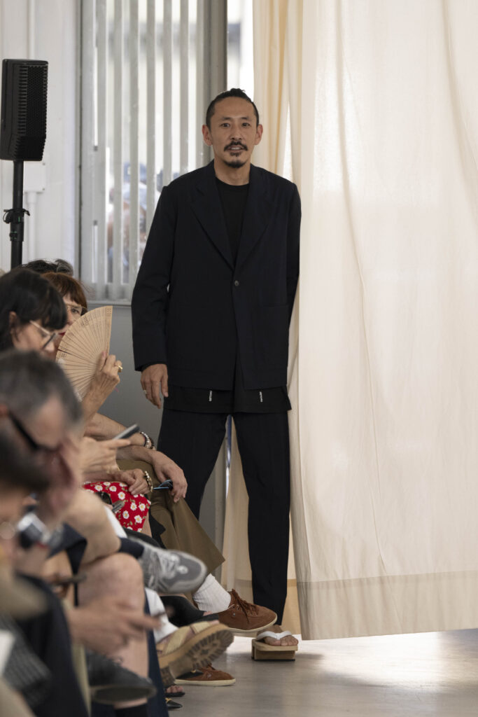 At Setchu, the Spring/Summer 2027 collection is woven like a fishing net 45 SETCHU SS27 ph GiovanniGiannoni Satoshi Kuwata 1