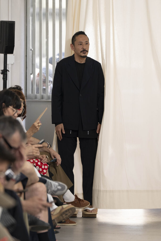 At Setchu, the Spring/Summer 2027 collection is woven like a fishing net 46 SETCHU SS27 ph GiovanniGiannoni Satoshi Kuwata 2