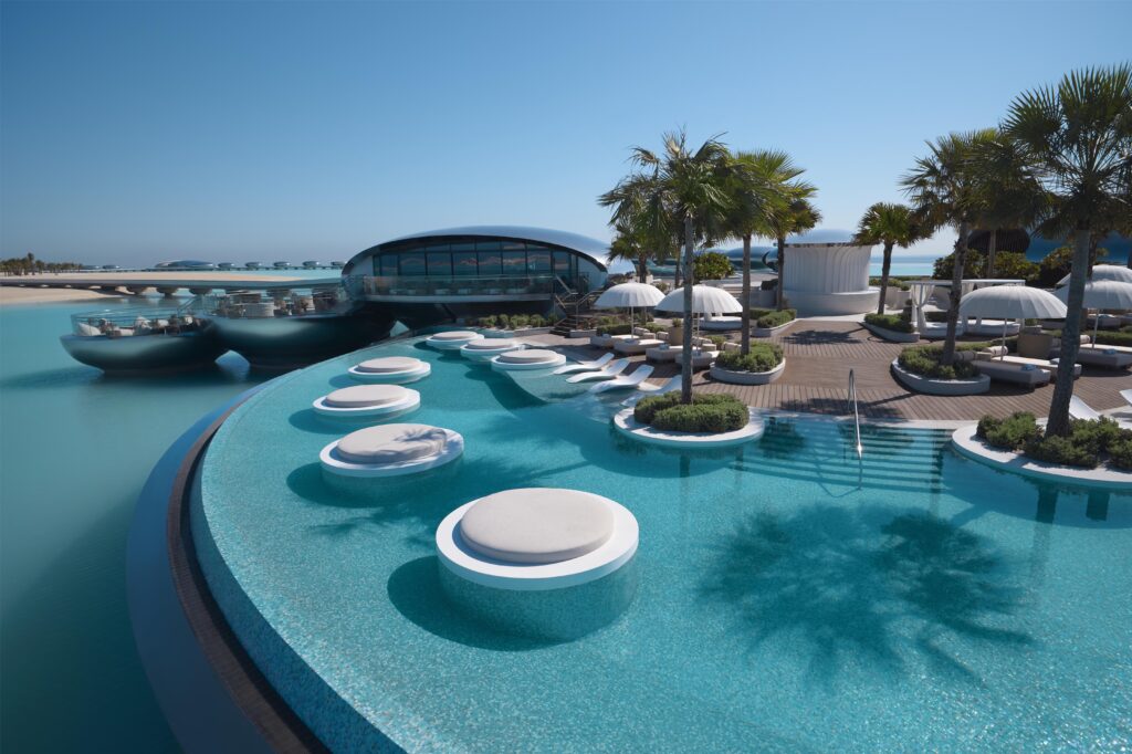 The Red Sea: How Saudi Arabia Is Building a Destination from Scratch 26 Shebara Shebara Solera Drone pool