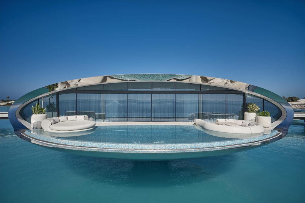 The Red Sea: How Saudi Arabia Is Building a Destination from Scratch 36 Shebara Water Villa Exterior Infinity Pool View