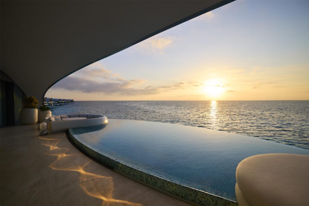 The Red Sea: How Saudi Arabia Is Building a Destination from Scratch 35 Shebara Water Villa Sunrise View