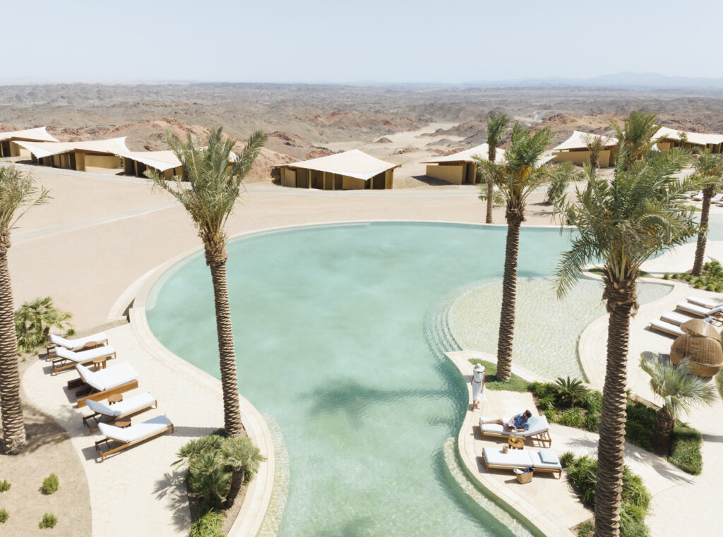 The Red Sea: How Saudi Arabia Is Building a Destination from Scratch 46 Six Senses Southern Dunes Swimming Pool