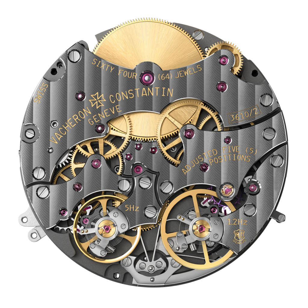 Vacheron Constantin Traditionnelle Twin Beat Quantième Perpétuel : la montre qui vous attend 30 TWINBEAT R 3200T 000P H167 Calibre3610 V2 Dos 3