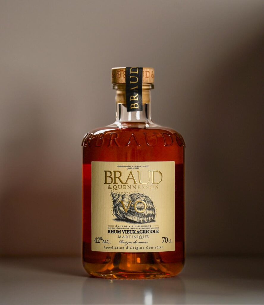 Braud & Quennesson : le premier rhum vieux AOC Martinique 28 VO