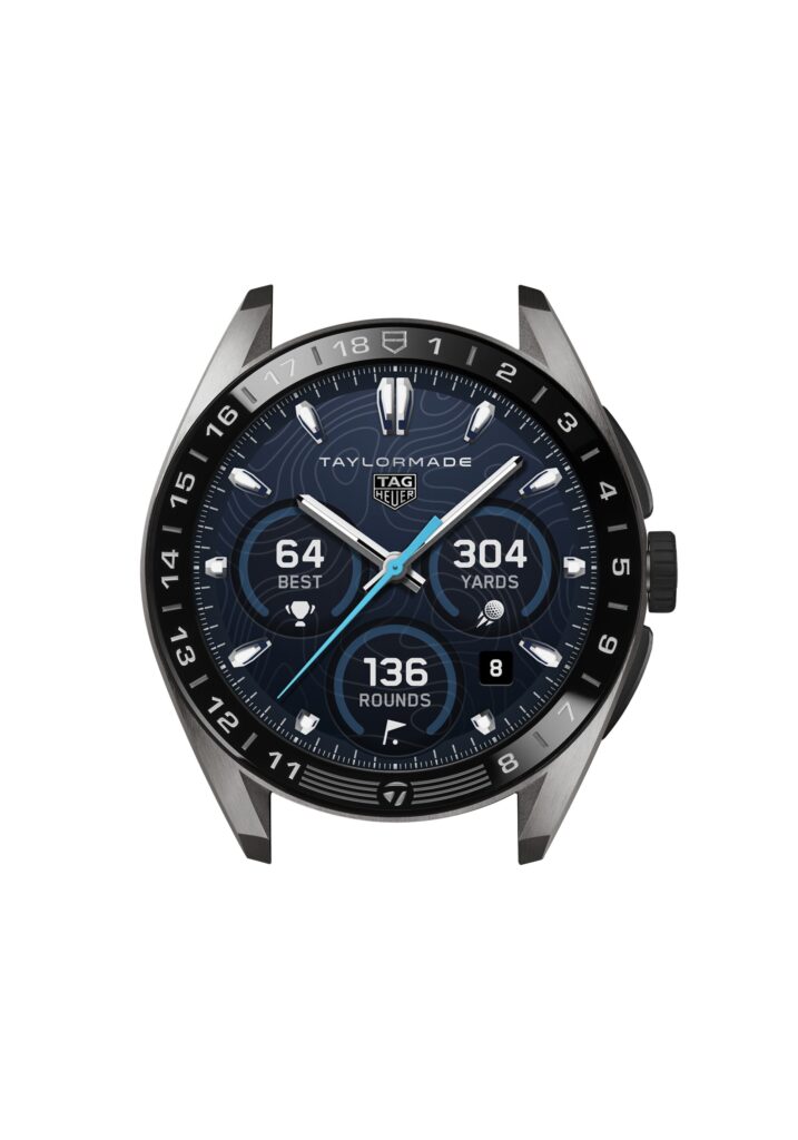 TAG Heuer Connected Calibre E5 × TaylorMade : la montre qui joue au golf avec vous 38 Web 2000px SBT8A86.BT6369 SOLDIER WH