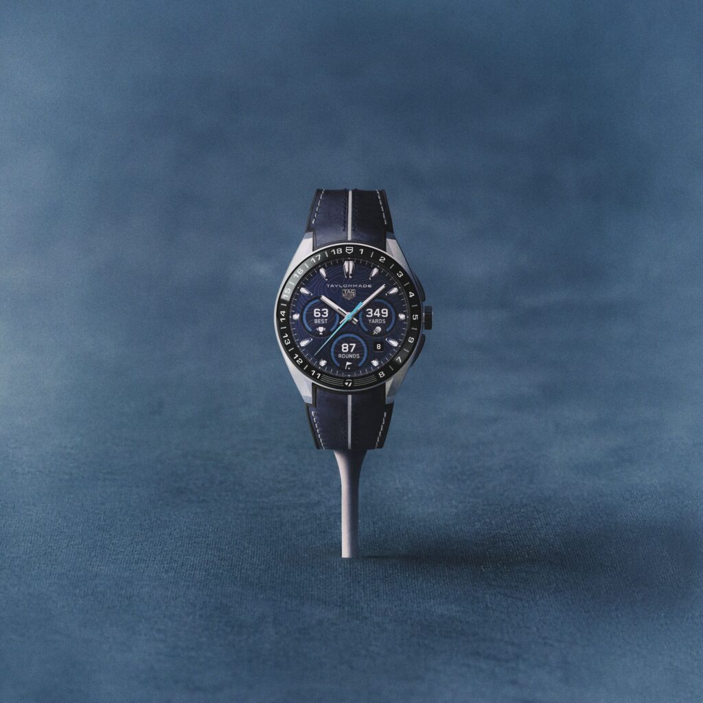 TAG Heuer Connected Calibre E5 × TaylorMade : la montre qui joue au golf avec vous 39 Web 2000px SBT8A86.BT6369 TAYLORMADE BT 01 1 1