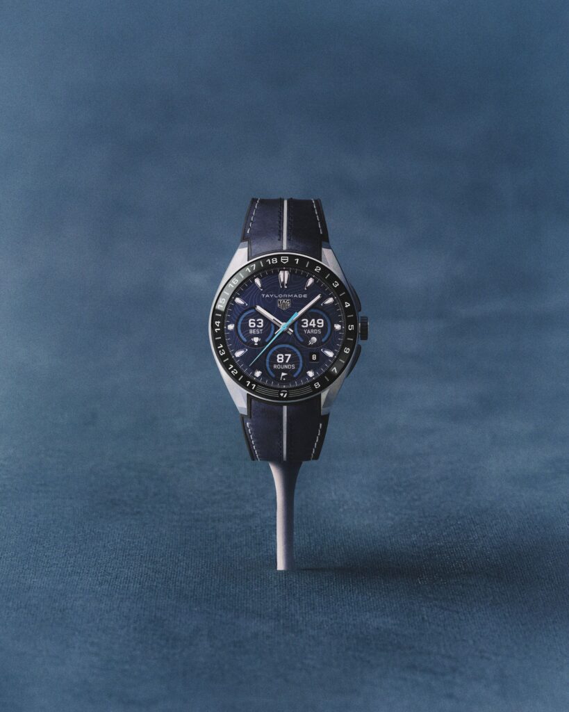 TAG Heuer Connected Calibre E5 × TaylorMade : la montre qui joue au golf avec vous 40 Web 2000px SBT8A86.BT6369 TAYLORMADE BT 01 4 5