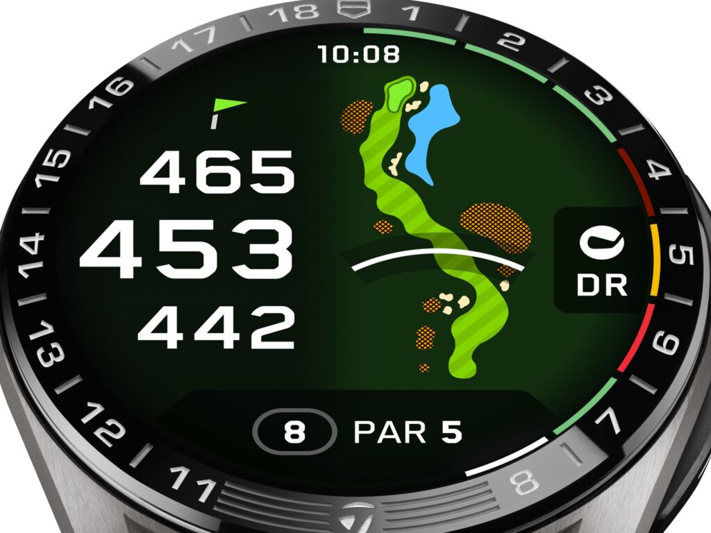 TAG Heuer Connected Calibre E5 × TaylorMade : la montre qui joue au golf avec vous 76 Web 2000px SBT8A86.EB0421 FOCUS