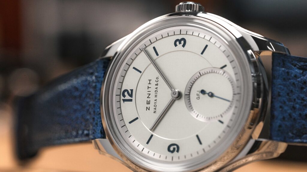 Zenith G.F.J. Calibre 135 Double Signed : quand la chronométrie suisse rencontre la retenue japonaise 37 Zenith G.F.J. Double Signed Naoya Hida Still Life 33