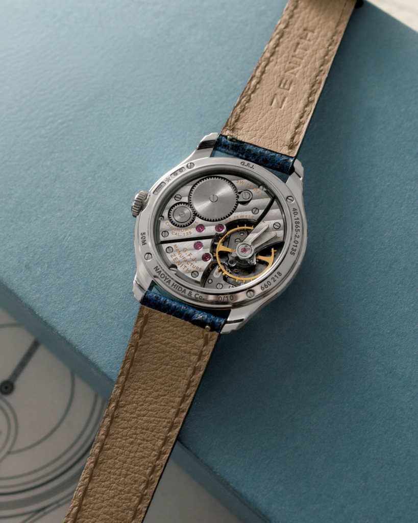 Zenith G.F.J. Calibre 135 Double Signed : quand la chronométrie suisse rencontre la retenue japonaise 48 Zenith G.F.J. Double Signed Naoya Hida Still Life 45