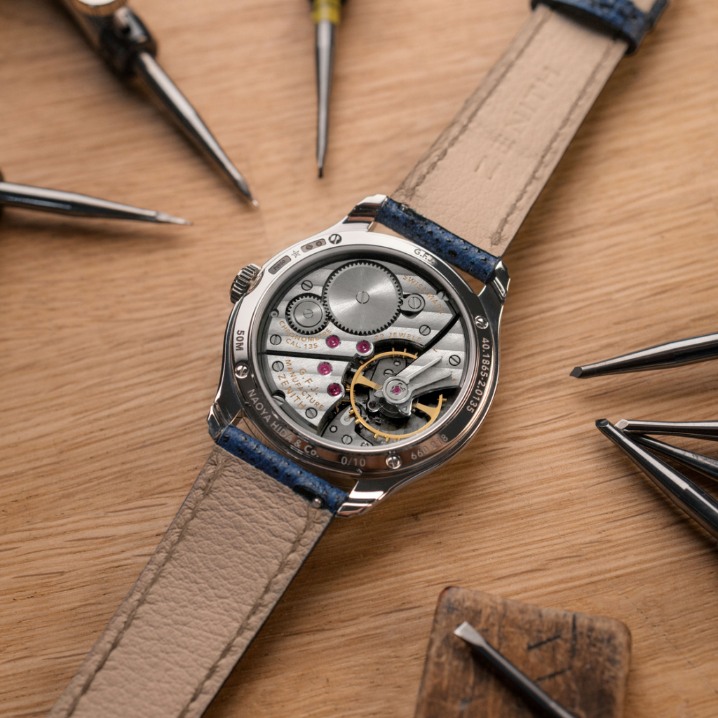 Zenith G.F.J. Calibre 135 Double Signed : quand la chronométrie suisse rencontre la retenue japonaise 51 Zenith G.F.J. Double Signed Naoya Hida Still Life 48