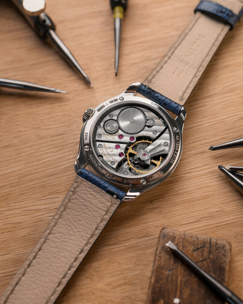 Zenith G.F.J. Calibre 135 Double Signed : quand la chronométrie suisse rencontre la retenue japonaise 53 Zenith G.F.J. Double Signed Naoya Hida Still Life 51