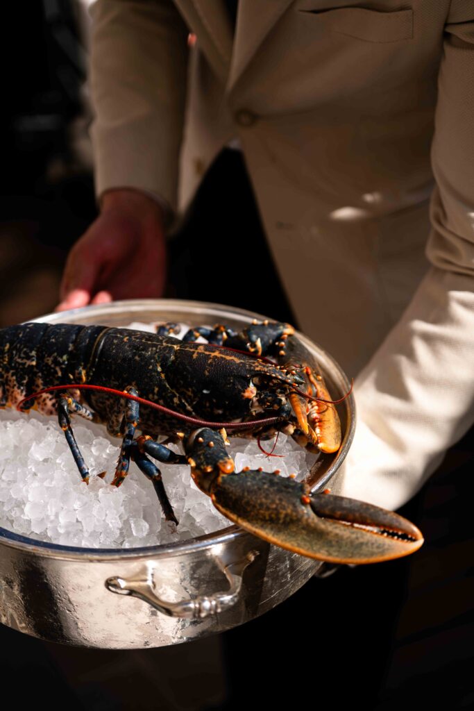 Le Lobster Club de La Réserve Paris : six manières d'habiter le homard bleu 39 la reserve paris lobster club geraldine martens 5754