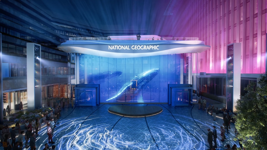 National Geographic installe son Musée de l'Exploration à Washington, Rolex en partenaire fondateur 39 104 oceanshow flythrough 1