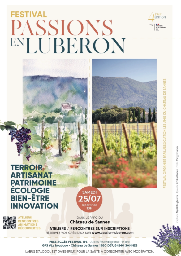 AFFICHE FESTIVAL CHATEAU DE SANNES