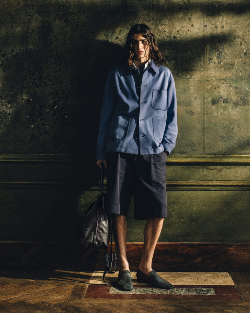 Berluti SS27 : Ce que le jardin murmure au Petit Prince 35 BERLUTI SS27 LOOKBOOK 11