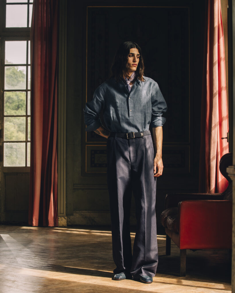 Berluti SS27 : Ce que le jardin murmure au Petit Prince 31 BERLUTI SS27 LOOKBOOK 14