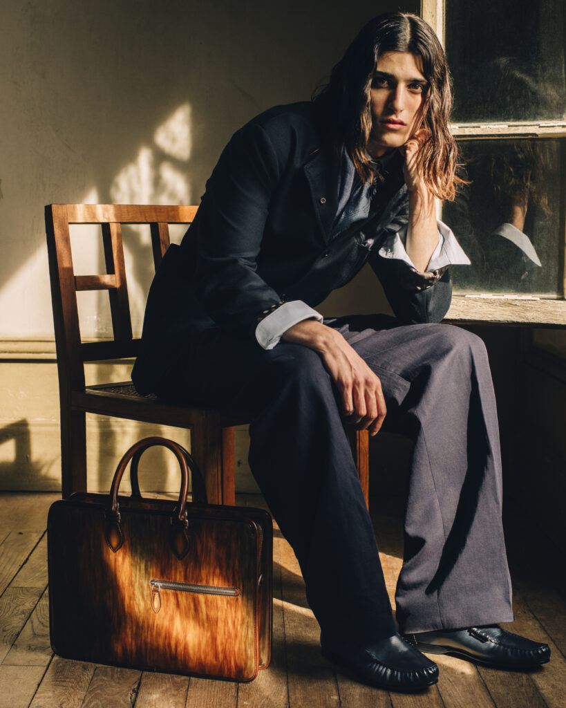 Berluti SS27 : Ce que le jardin murmure au Petit Prince 29 BERLUTI SS27 LOOKBOOK 15