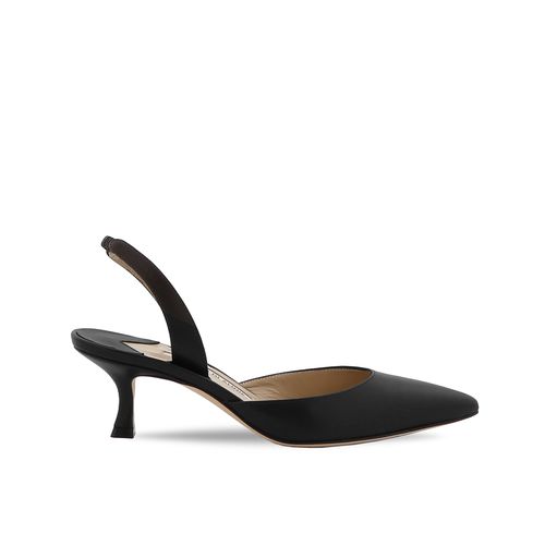 Manolo Blahnik et l’art de marcher : Paris comme carte personnelle 55 CAROLYNE CALF BLACK