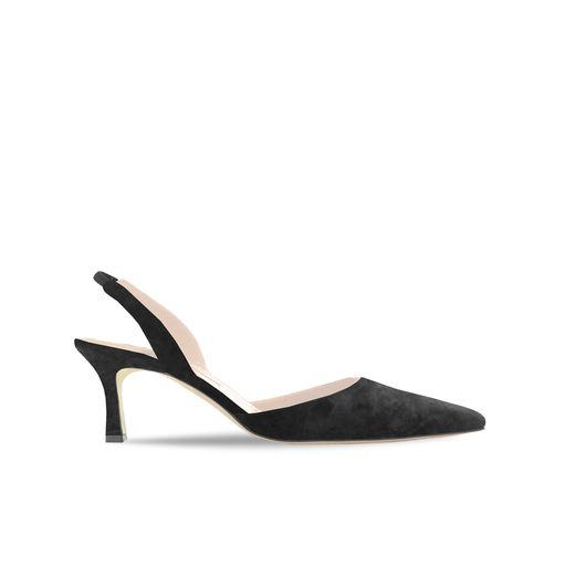 Manolo Blahnik et l’art de marcher : Paris comme carte personnelle 65 CAROLYNE SUEDE BLACK