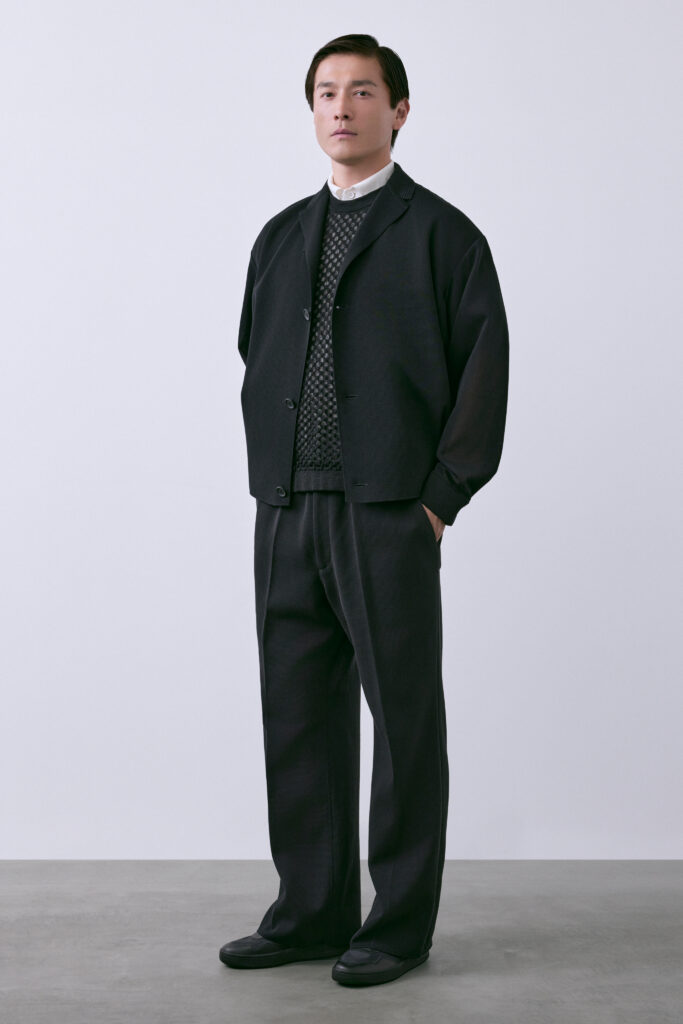 CFCL SS27 Men : habiter la lumière d'Aalto 34 CFCL LOOK 10