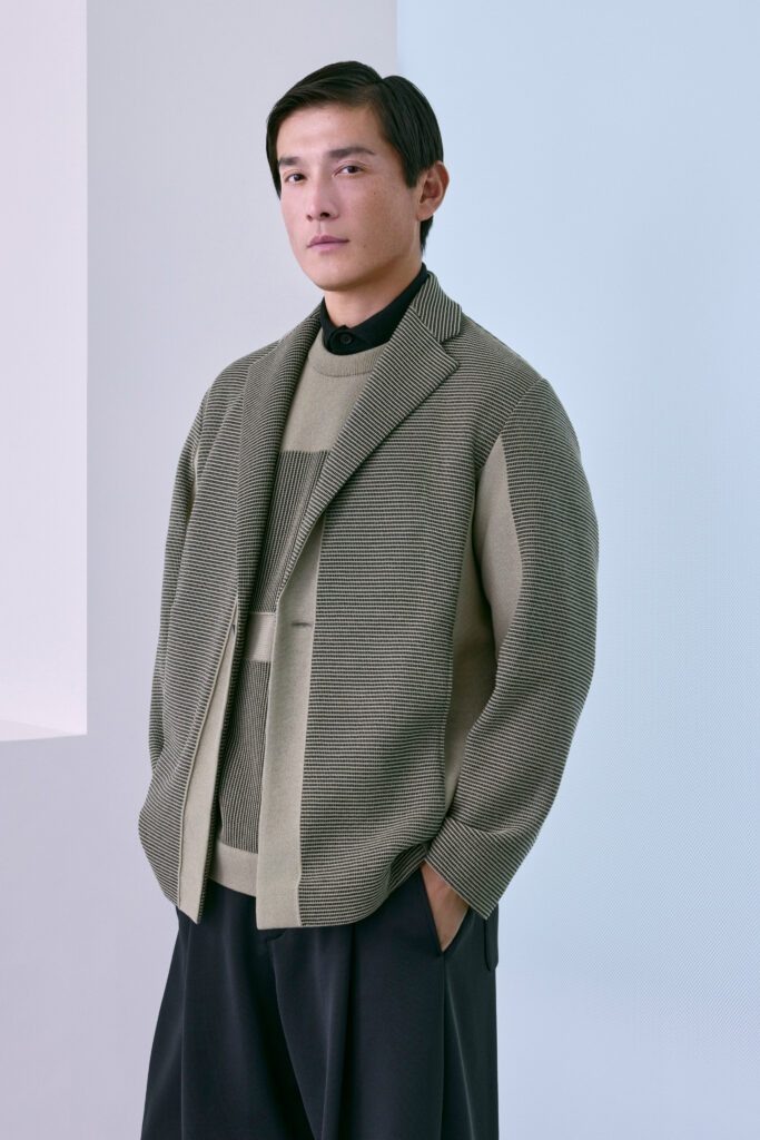 CFCL SS27 Men : habiter la lumière d'Aalto 38 CFCL LOOK 14